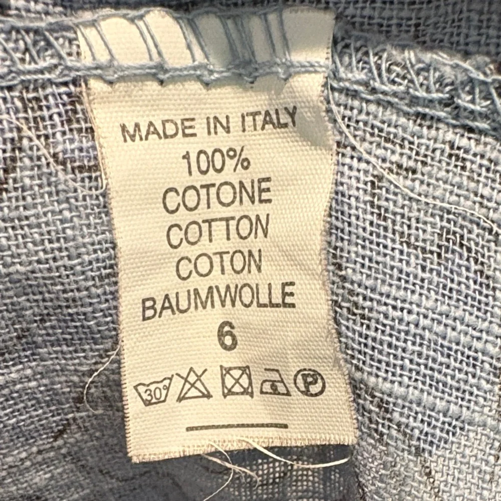 100% Cotton Loose Weave Midi Shift in Blue Mandala Design - XL - Picture 5 of 7